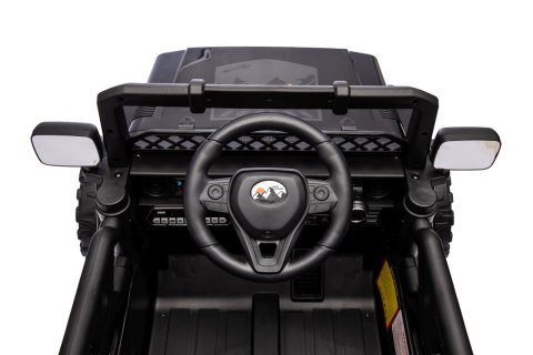 Auto na akumulator Pojazd Off-Road CLIMBER Czarny 4x4