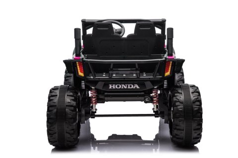 Auto na akumulator HONDA 4x4 Różowy 24V Mocny