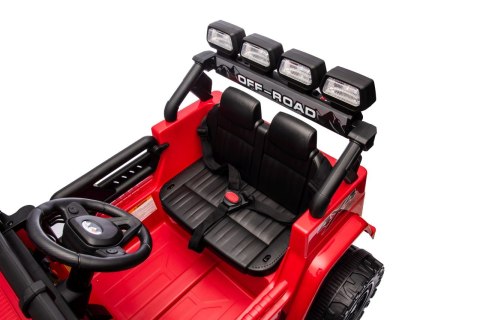 Auto na akumulator Off-Road CLIMBER Czerwony 4x4