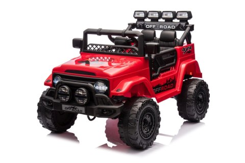 Auto na akumulator Off-Road CLIMBER Czerwony 4x4