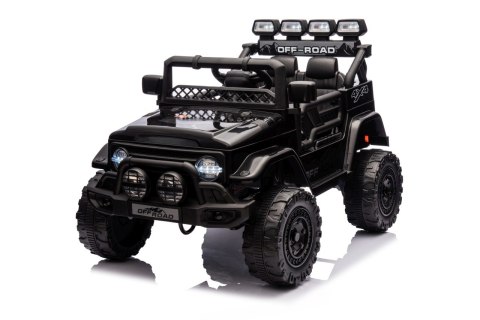 Auto na akumulator Pojazd Off-Road CLIMBER Czarny 4x4