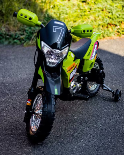 Motorek CROSS Zielony