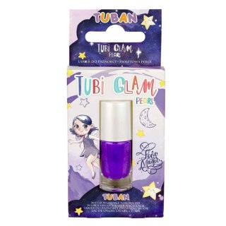 Tuban Tubi Glam lakier do paznokci dla dzieci fioletowy perłowy 5ml ZA5165