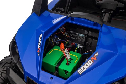 Auto na akumulator Buggy 4x75W Buggy UTV-MX 2000N Niebieski