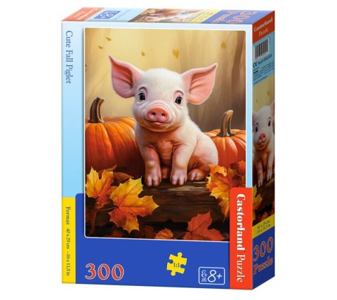 Puzzle 300 B-030569 Cute Fall Piglet