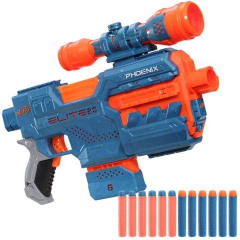 Zestaw Pistolet automat + celownik + naboje Nerf Elite 2.0 Phoenix ZA5184