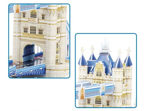 Puzzle 3D Tower Bridge 120-elementów Puzzle przestrzenne Londyn ZA5399