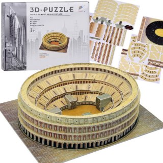 Puzzle 3D rzymskie Koloseum 84-elementy Puzzle przestrzenne ZA5401