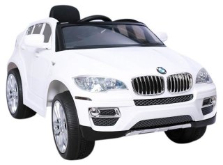 Auto na akumulator BMW X6 Białe