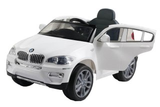 Auto na akumulator BMW X6 Białe