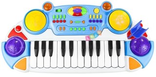 Organki Keyboard Dla Małego Muzyka Niebieskie