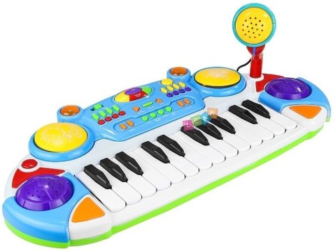 Organki Keyboard Dla Małego Muzyka Niebieskie