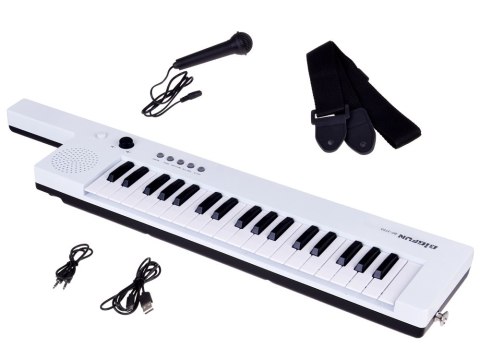 Organy Elektroniczne Keyboard z uchwytem muzyczna zabawka 37klawisz IN0172