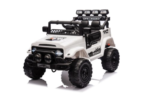 AUto na akumulator Pojazd Off-Road CLIMBER Biały 4x4