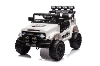 AUto na akumulator Pojazd Off-Road CLIMBER Biały 4x4