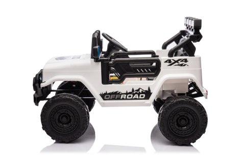 AUto na akumulator Pojazd Off-Road CLIMBER Biały 4x4