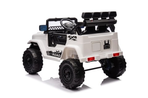 AUto na akumulator Pojazd Off-Road CLIMBER Biały 4x4