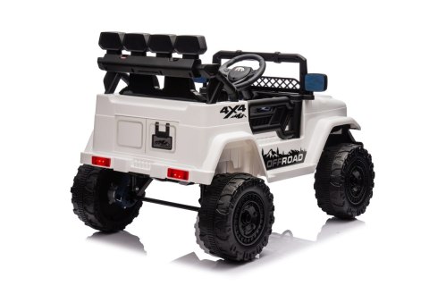 AUto na akumulator Pojazd Off-Road CLIMBER Biały 4x4