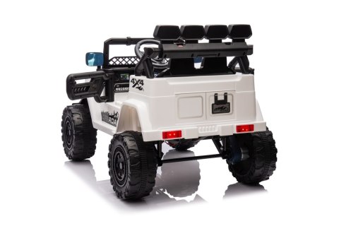 AUto na akumulator Pojazd Off-Road CLIMBER Biały 4x4