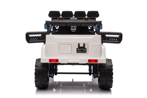 AUto na akumulator Pojazd Off-Road CLIMBER Biały 4x4