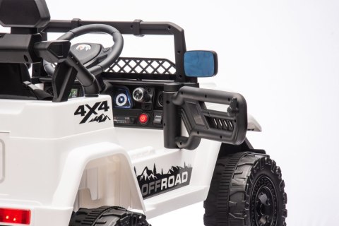 AUto na akumulator Pojazd Off-Road CLIMBER Biały 4x4