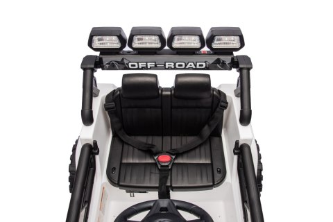 AUto na akumulator Pojazd Off-Road CLIMBER Biały 4x4