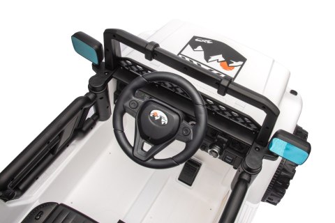 AUto na akumulator Pojazd Off-Road CLIMBER Biały 4x4