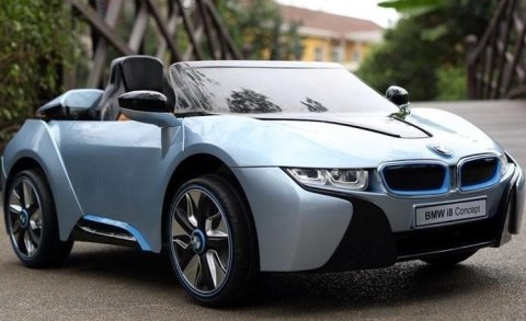 Auto na akumulator BMW i8 Niebieskie