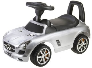 Jeździk Mercedes SLS srebrny