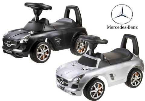 Jeździk Mercedes SLS srebrny