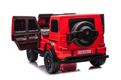 Pojazd Mercedes Benz G63 AMG XXL MP4 Czerwony