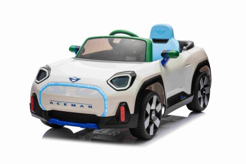 Auto na akumulator Pojazd Mini Concept Aceman Biały 4x4