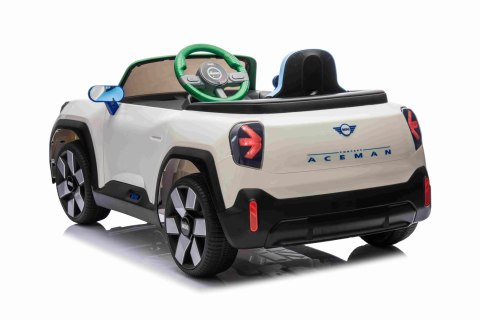 Auto na akumulator Pojazd Mini Concept Aceman Biały 4x4