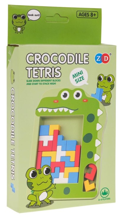 Gra Logiczna Tetris Krokodyl