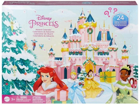 Kalendarz adwentowy Disney Princess 24 niespodzianki księżniczki ZA5467