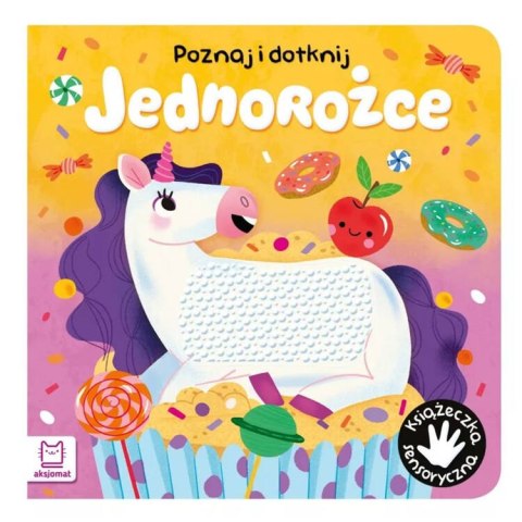 Książeczka Sensoryczna Poznaj i dotknij Jednorożce KS0968