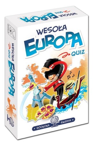 Gra Edukacyjna "Dookoła Świata. Wesoła Europa." Poznawanie Kontynentu