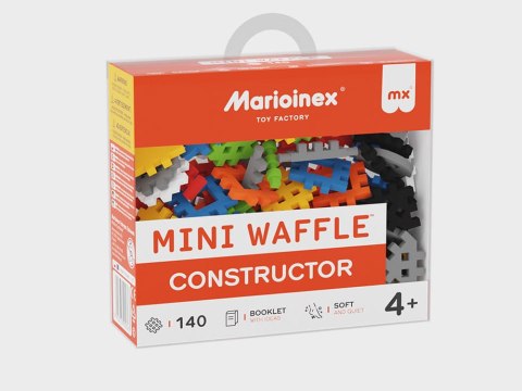 Marioinex Klocki kreatywne mini wafle 140 ele Konstruktor ZA5492