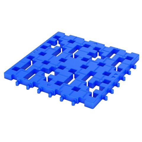 Zestaw Klocków Płytek Konstrukcyjnych Basic Baseplate Blue 6 Elementów