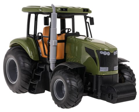 Traktor z Przyczepą Zielony R/C