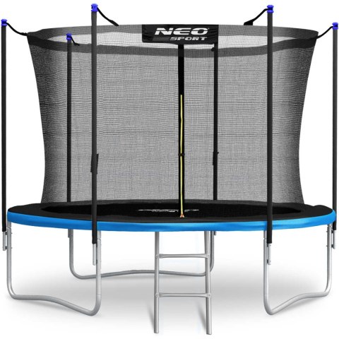 Trampolina ogrodowa 8ft/252cm z siatką wewnętrzną i drabinką Neo-Sport