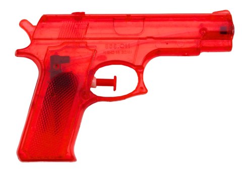 Pistolet Na Wodę Mały Plastikowy Czerwony 15 cm x 10,5 cm