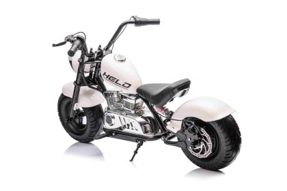 Pojazd Motorek Chopper Warrior Biały