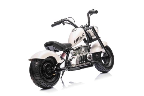 Pojazd Motorek Chopper Warrior Biały