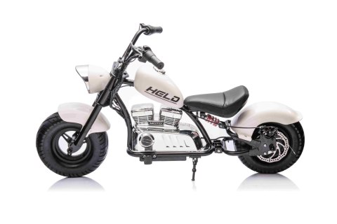 Pojazd Motorek Chopper Warrior Biały