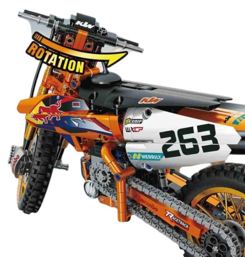 Zestaw Klocków Motor Cross 450el.