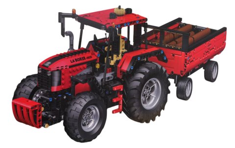 Zestaw Klocków Traktor z Przyczepą 1284el.