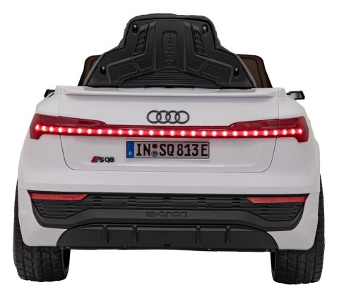 Auto na akumulator Pojazd Audi SQ8 Biały