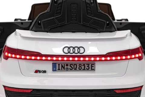 Auto na akumulator Pojazd Audi SQ8 Biały