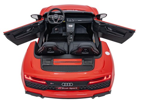 Pojazd Audi Spyder R8 LIFT STRONG Czerwony 24V14Ah